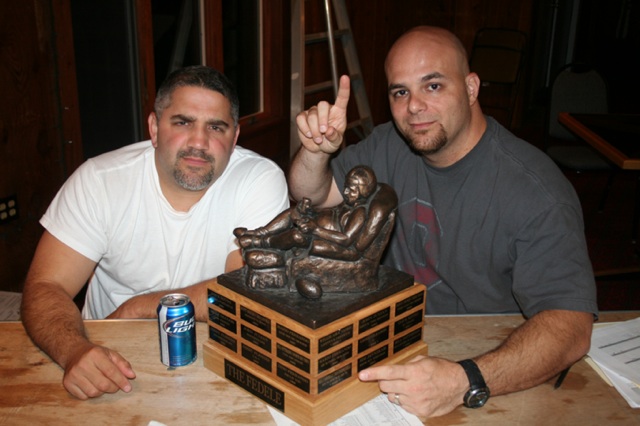 bill-and-dan1 fantasy football trophy